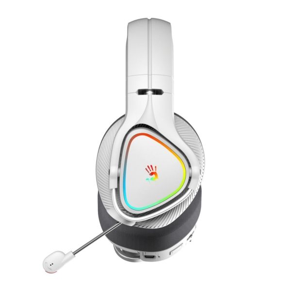 Headphones: A4tech Bloody MR710 RGB Dual Mode Wireless Gaming Headset Grey