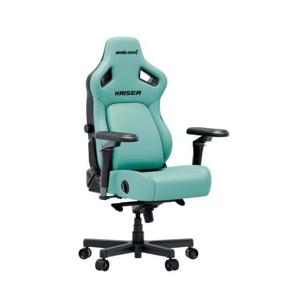 AndaSeat Chair Kaiser 4 V2, PVC leather, 6D-Armrests, green