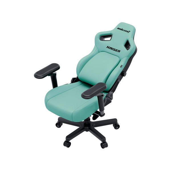 AndaSeat Chair Kaiser 4 V2, PVC leather, 6D-Armrests, green