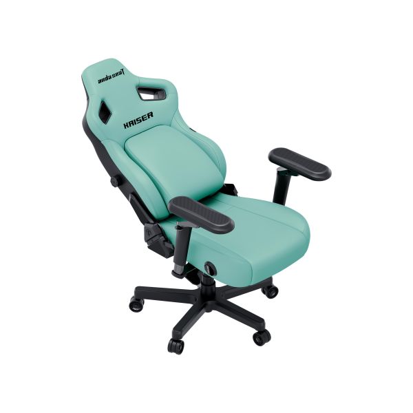 AndaSeat Chair Kaiser 4 V2, PVC leather, 6D-Armrests, green