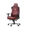 AndaSeat Chair Kaiser 3E, PVC leather, 4D-Armrests, maroon