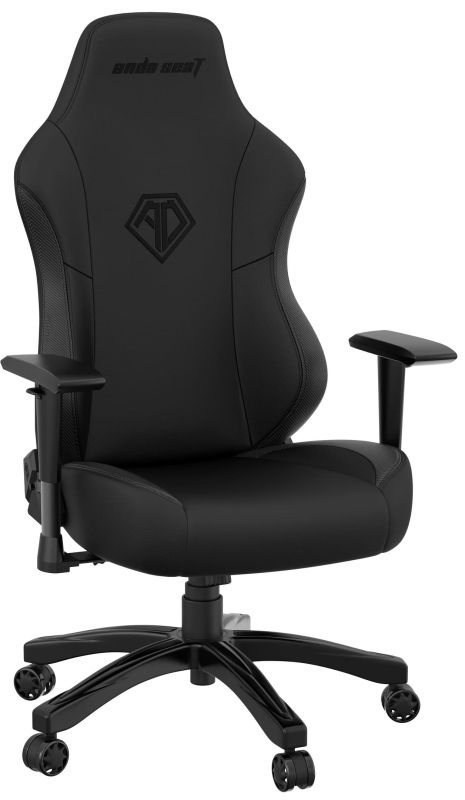 AndaSeat Chair Phantom 3, PVC leather, 1D-Armrests, black