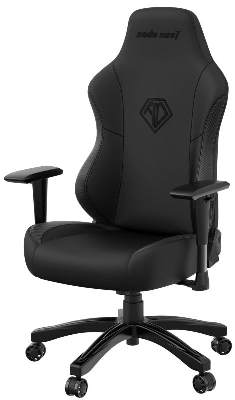 AndaSeat Chair Phantom 3, PVC leather, 1D-Armrests, black