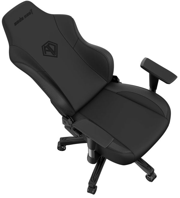 AndaSeat Chair Phantom 3, PVC leather, 1D-Armrests, black