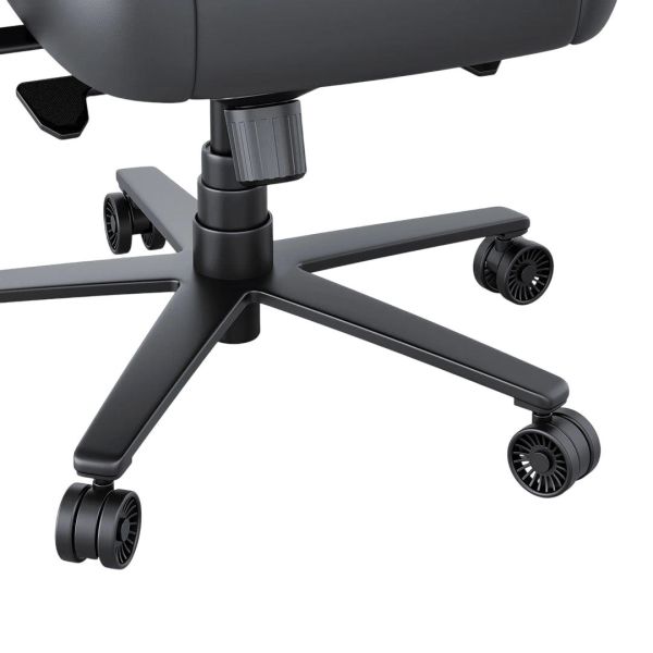 AndaSeat Chair Kaiser 3E, PVC leather, 4D-Armrests, black
