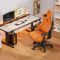 AndaSeat Chair Kaiser 3E, PVC leather, 4D-Armrests, orange