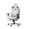 AndaSeat Chair Kaiser 3E, PVC leather, 4D-Armrests, white