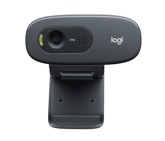 LOGITECH C270 HD Webcam - BLACK - USB