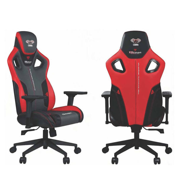 E-Blue Gaming Chair GC312-EEC312 GREY/RED