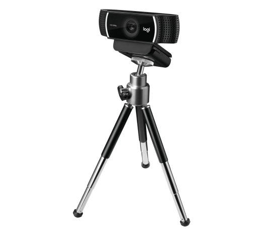 LOGITECH C922 Pro Stream Webcam - Tripod - BLACK - USB