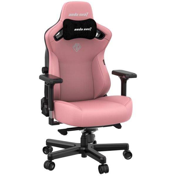 AndaSeat Chair Kaiser 3, PVC leather, 4D-Armrests, pink