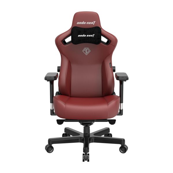 AndaSeat Chair Kaiser 3, PVC leather, 4D-Armrests, maroon