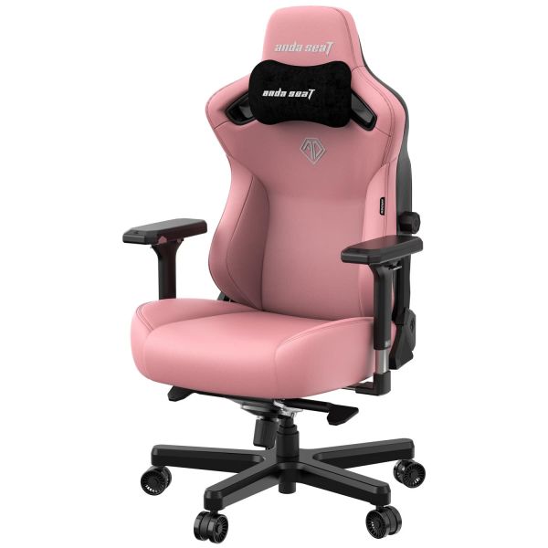 AndaSeat Chair Kaiser 3, PVC leather, 4D-Armrests, pink