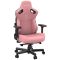 AndaSeat Chair Kaiser 3, PVC leather, 4D-Armrests, pink