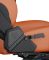 AndaSeat Chair Kaiser 3, PVC leather, 4D-Armrests, orange