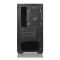 Versa H17, THERMALTAKE, CASE, Black, mATX, 1x120mm Fan, AIO 280mm, air 155mm, GPU 350mm, 2x3.5", USB 3.0x1, USB 2.0x2, Audio