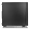 Versa H17, THERMALTAKE, CASE, Black, mATX, 1x120mm Fan, AIO 280mm, air 155mm, GPU 350mm, 2x3.5", USB 3.0x1, USB 2.0x2, Audio