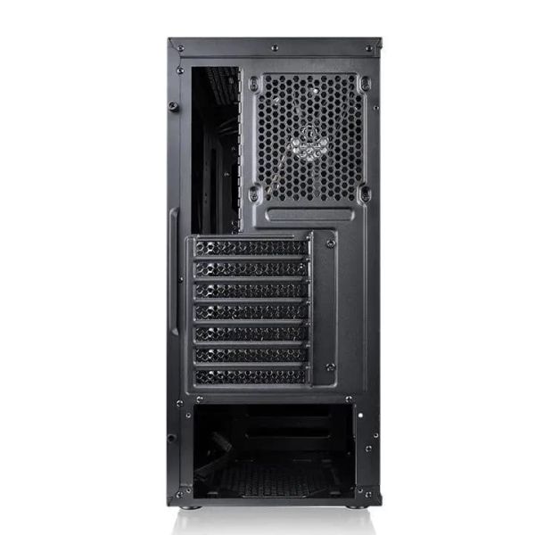 Versa J24 TG RGB, THERMALTAKE, CASE, Black, ATX, 4x120mm Fans, AIO 360mm, air 160mm, GPU 330mm, 2x3.5", USB 3.0x2, Audio+mic