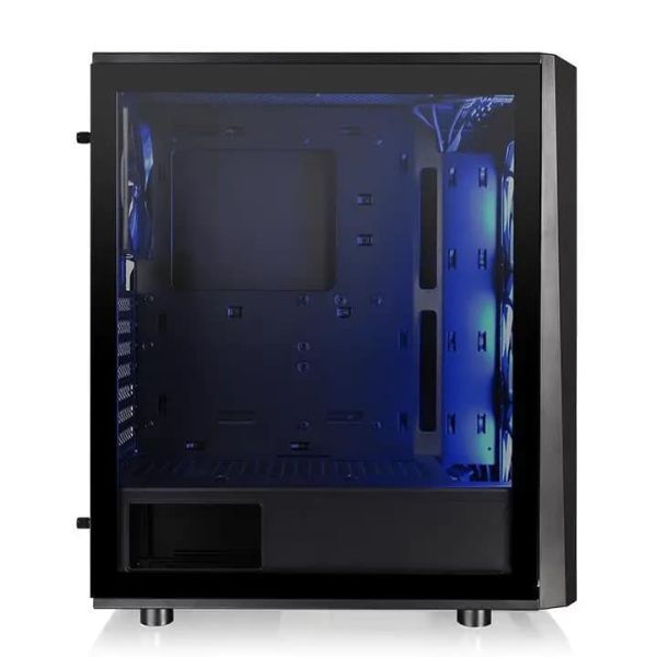 Versa J24 TG RGB, THERMALTAKE, CASE, Black, ATX, 4x120mm Fans, AIO 360mm, air 160mm, GPU 330mm, 2x3.5", USB 3.0x2, Audio+mic