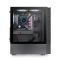 View 200 TG ARGB, THERMALTAKE, CASE, Black, ATX, 3x120mm ARGB Fans, AIO 360mm, air 166mm, GPU 330mm, 2x3.5", USB 3.0x2, Audi