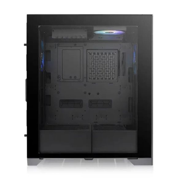 CTE T500 TG ARGB Full Tower Chassis, Case, Black, 615x 275 x 516 mm