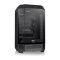 The Tower 300, THERMALTAKE, CASE, Black, mATX, 2x140mm Fans, AIO 420mm, air 210mm, GPU 400mm, 3x3.5”, Type-C, USB 3.0x2, Aud