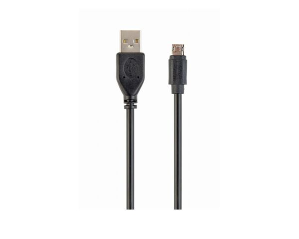 Cable: Gembird CC-USB2-AMmDM-6 Double-sided Micro-USB to USB2.0 AM cable 1.8m black