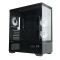Zalman PC case Chronix V2 without PSU, 1xUSB3.0, 1xUSB2.0, 1x Type C, 2x120mm ARGB Reverse,  4x120mm ARGB, VGA 410mm, LCS ready, TG Side/Front Panel, ATX, black
