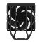 Zalman CPU cooler CNPS9X ECO DS, ARGB LGA 1851, 1700, AM5, AM4,  4pin PWM, TDP190W, black