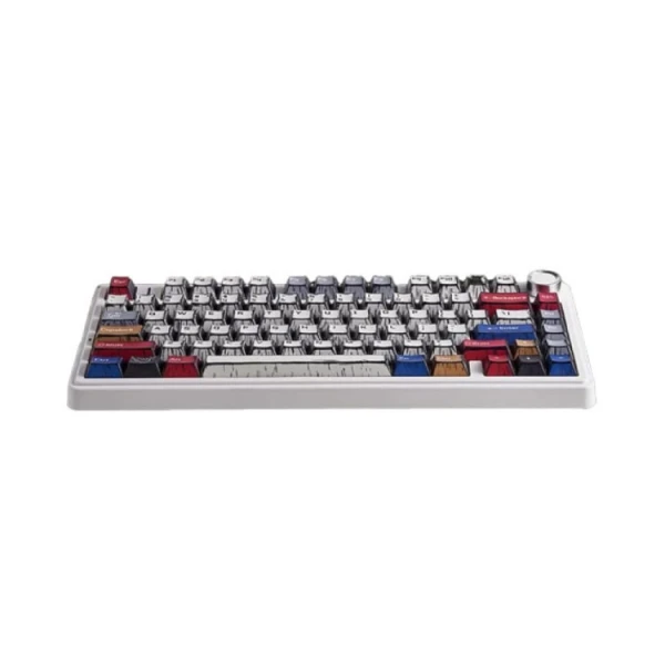 Keyboard: AULA F75 Wireless Mechanical Keyboard Comics Keycap (Reaper Switch)