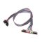 SuperCart 7.4 CM PC Computer Case Front Panel USB Audio Port Mic Earphone Cable Line