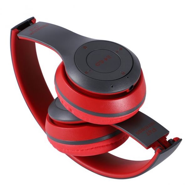 P47 Headphones Red