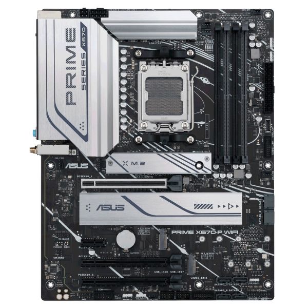 ASUS Motherboard PRIME X670-P WIFI sAM5 X670 4xDDR5 M.2 DP HDMI WiFi BT ATX