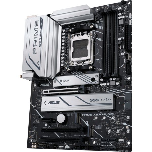 ASUS Motherboard PRIME X670-P WIFI sAM5 X670 4xDDR5 M.2 DP HDMI WiFi BT ATX