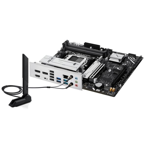 ASUS Motherboard PRIME B850M-A WIFI sAM5 B850 4xDDR5 M.2 HDMI DP WiFi BT mATX