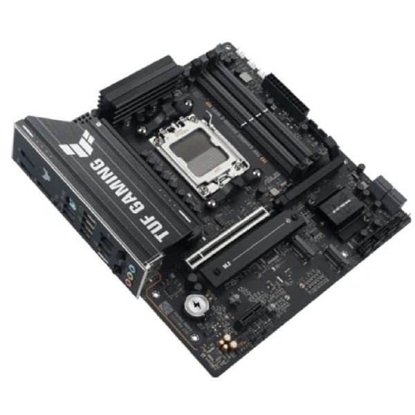 ASUS Motherboard TUF GAMING B850M-E WIFI sAM5 B850 4xDDR5 M.2 HDMI DP WiFi BT mATX