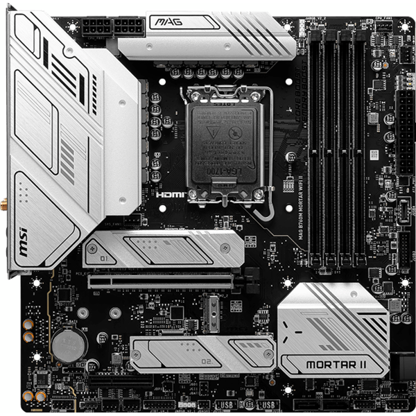 Motherboard MSI MAG B760M MORTAR WIFI II s1700 B760 4xDDR5 HDMI DP WiFi BT mATX