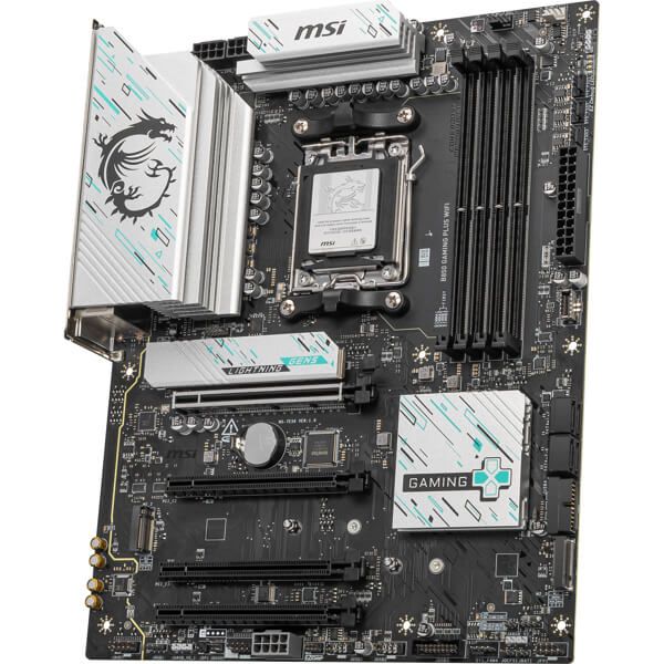 MSI Motherboard B850 GAMING PLUS WIFI sAM5 B850 4xDDR5 M.2 DP WiFi BT ATX