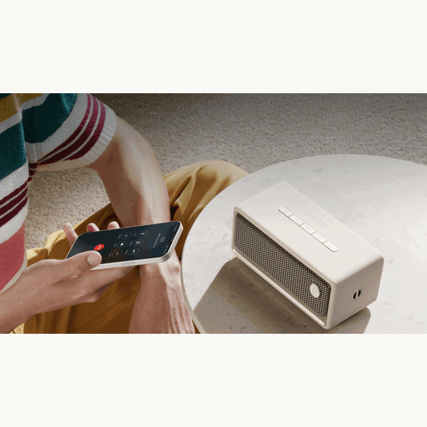 Speaker Edifier ES60, 34W, Bluetooth, Ambient Light Portable Speaker, Ivory