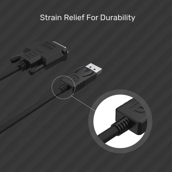 DisplayPort to DVI Cable
