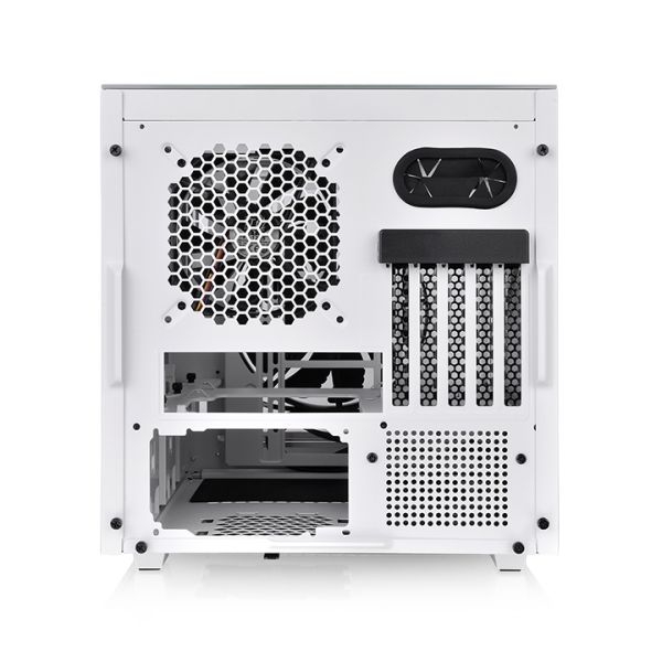 Divider 200 TG Snow, THERMALTAKE, CASE, White, mATX, 200mm+120mm Fans, AIO 280mm, air 185mm, GPU 340mm, 3x3.5", Type-C, USB