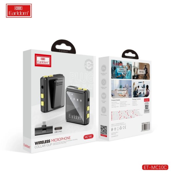 Earldom Wireless Microphone MC10C