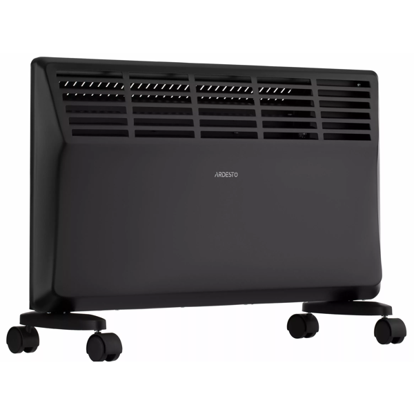 ARDESTO Convector, 20m2, 2000w, mechanical control, open heating element, drying, black
