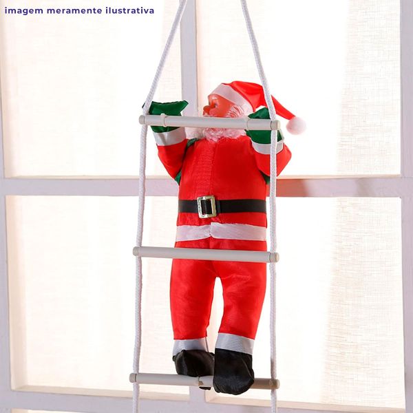 Climbing Santa Claus