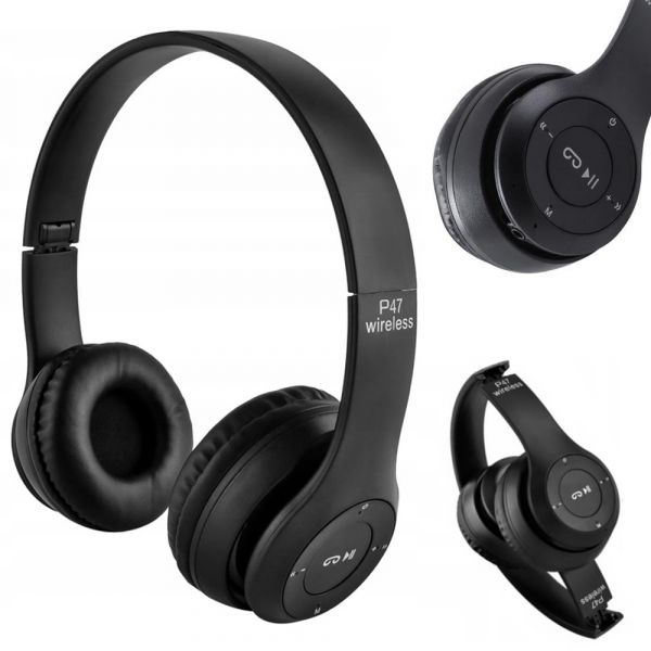 P47 Wireless Bluetooth Black