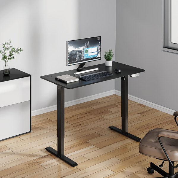 Logilink EO0045 Electrically adjustable sit-stand desk Black