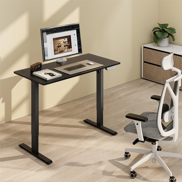 Logilink EO0045 Electrically adjustable sit-stand desk Black