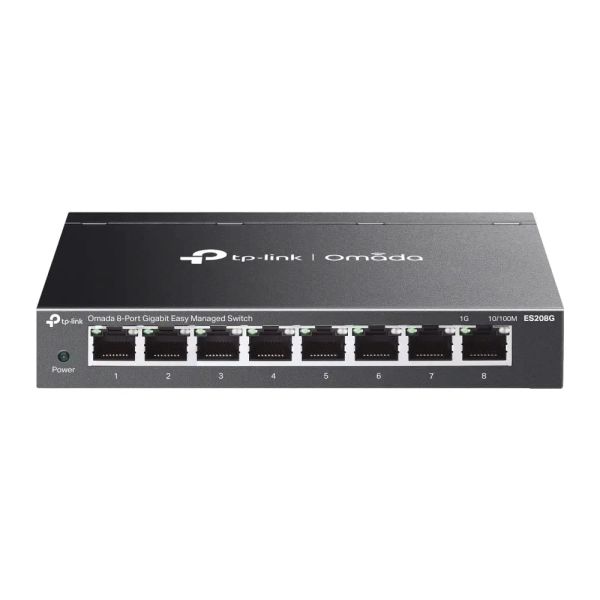TP-Link, Omada ES208G, Omada 8-Port Gigabit Easy Managed Switch პროდუქტის ID: 2081