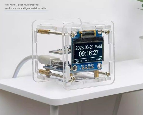 ESP8266 Mini Weather Clock