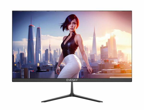 Evesky PC Monitor 21.5 inch Full HD 60-75HZ